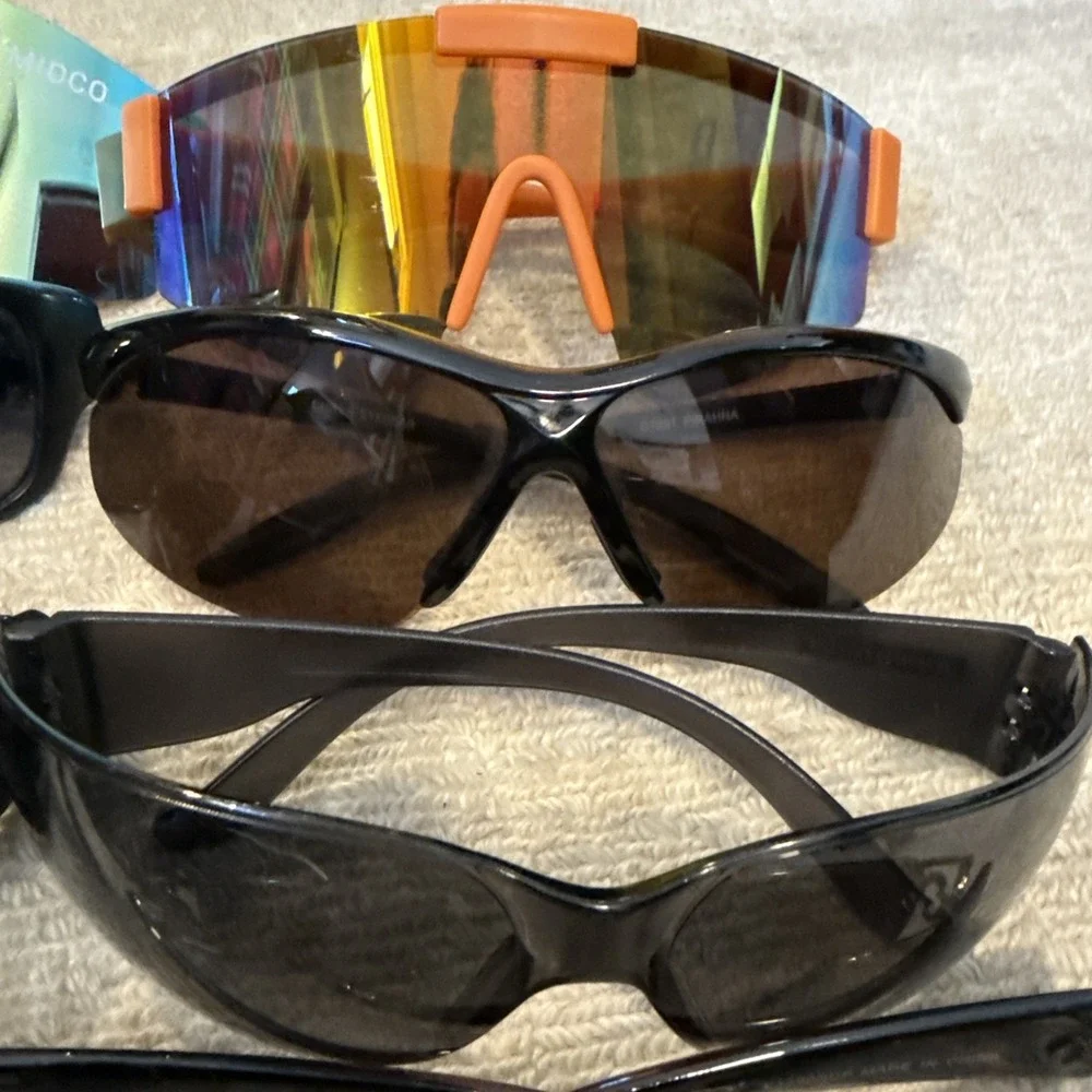 Lot of 20 Mixed Designer WRAP Polarized -Fishing,Sport,Cycling-all 20 for price
